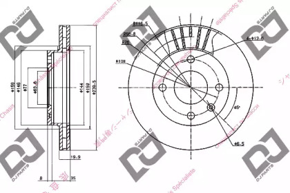 DJ PARTS BD1670